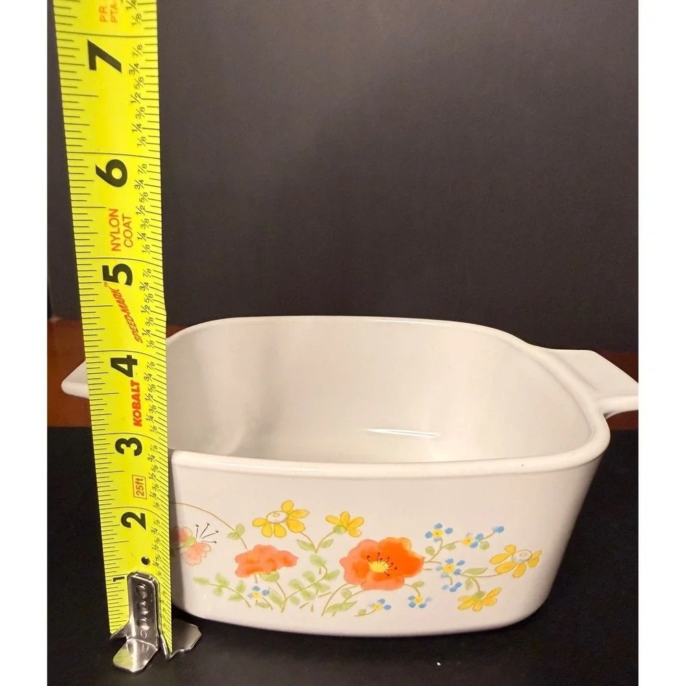 Corning Ware Summer Breeze 1.5 Qt Casserole Dish A-1 1/2-B Floral Vintage